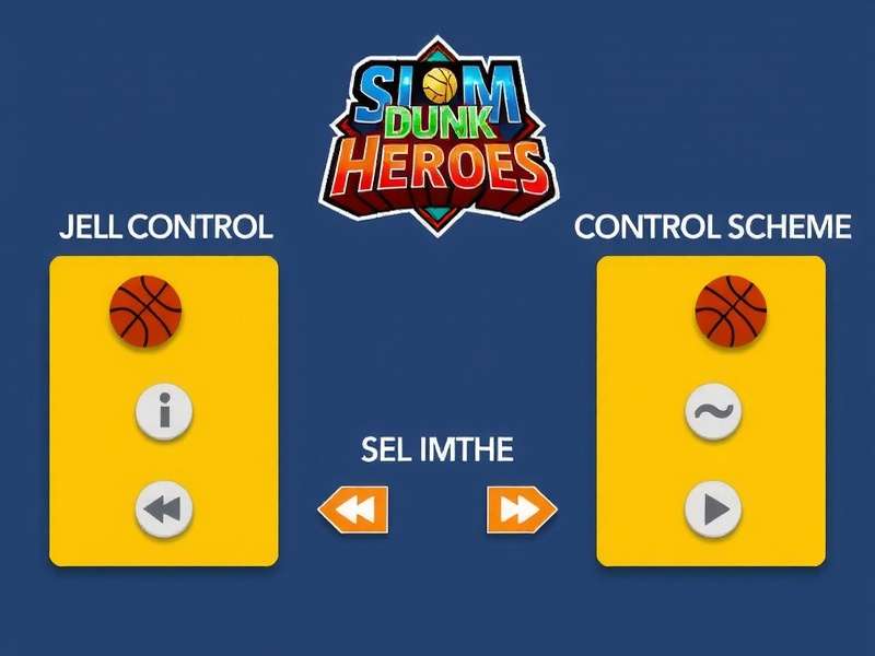 Slam Dunk Heroes control scheme